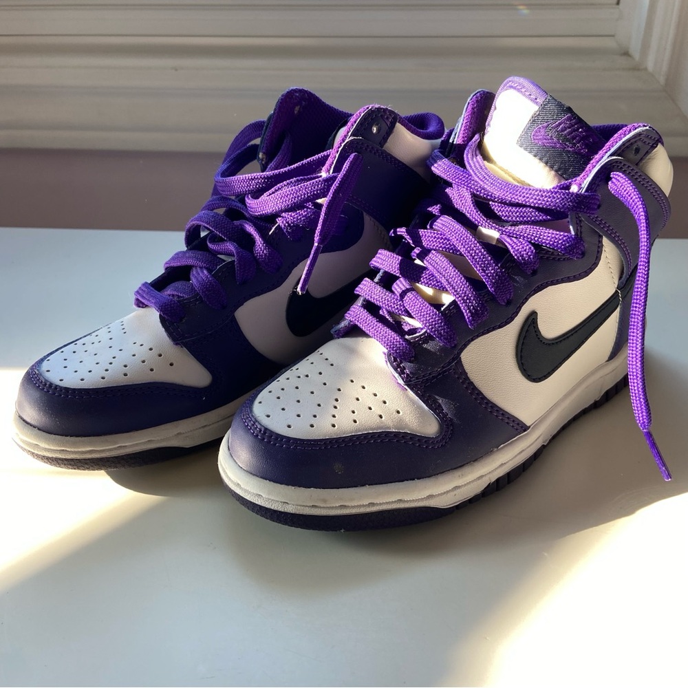 Purple Nike Dunk High